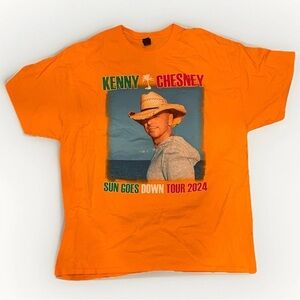Kenny Chesney “Sun Goes Down Tour 2024” SS T-shirt Mens XL.